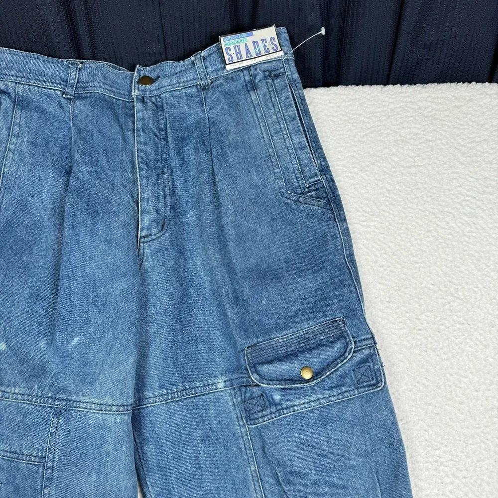 NEW Vintage 90s SHADES Cargo Jeans size 34x30 - Hip Hop Skater
